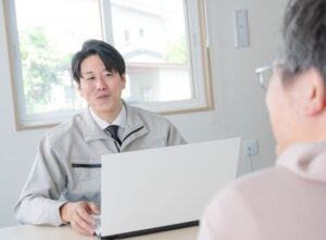 お客様との商談